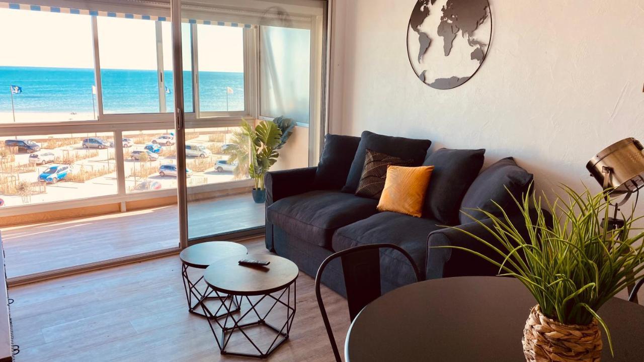 "Chill" Magnifique Vue Sur La Mer Et Le Port Au Coeur De La Ville En Premiere Ligne Canet-en-Roussillon Bagian luar foto