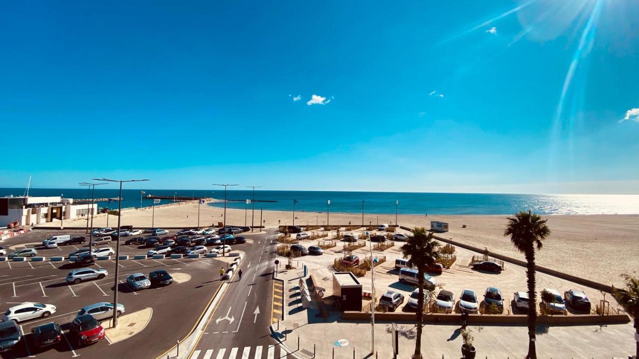 "Chill" Magnifique Vue Sur La Mer Et Le Port Au Coeur De La Ville En Premiere Ligne Canet-en-Roussillon Bagian luar foto
