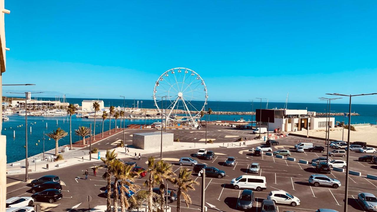"Chill" Magnifique Vue Sur La Mer Et Le Port Au Coeur De La Ville En Premiere Ligne Canet-en-Roussillon Bagian luar foto
